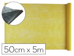 Rollo tejido sin tejer Liderpapel 25g/m² 0,5x5m. amarillo